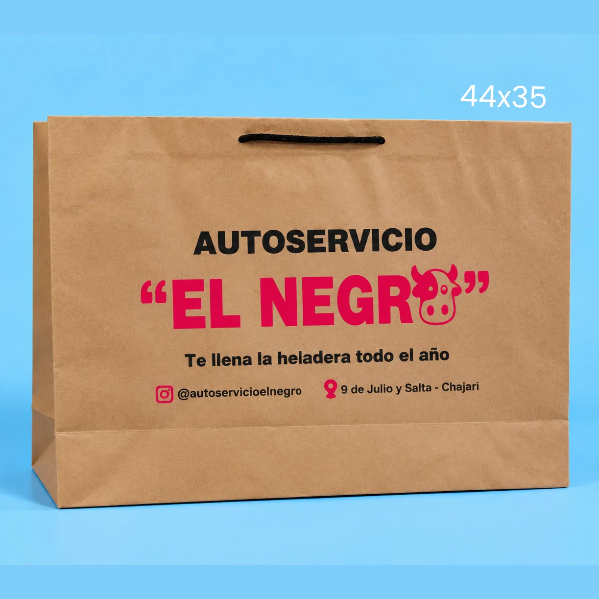 Bolsas de papel Marrón 44x35 MANIJA